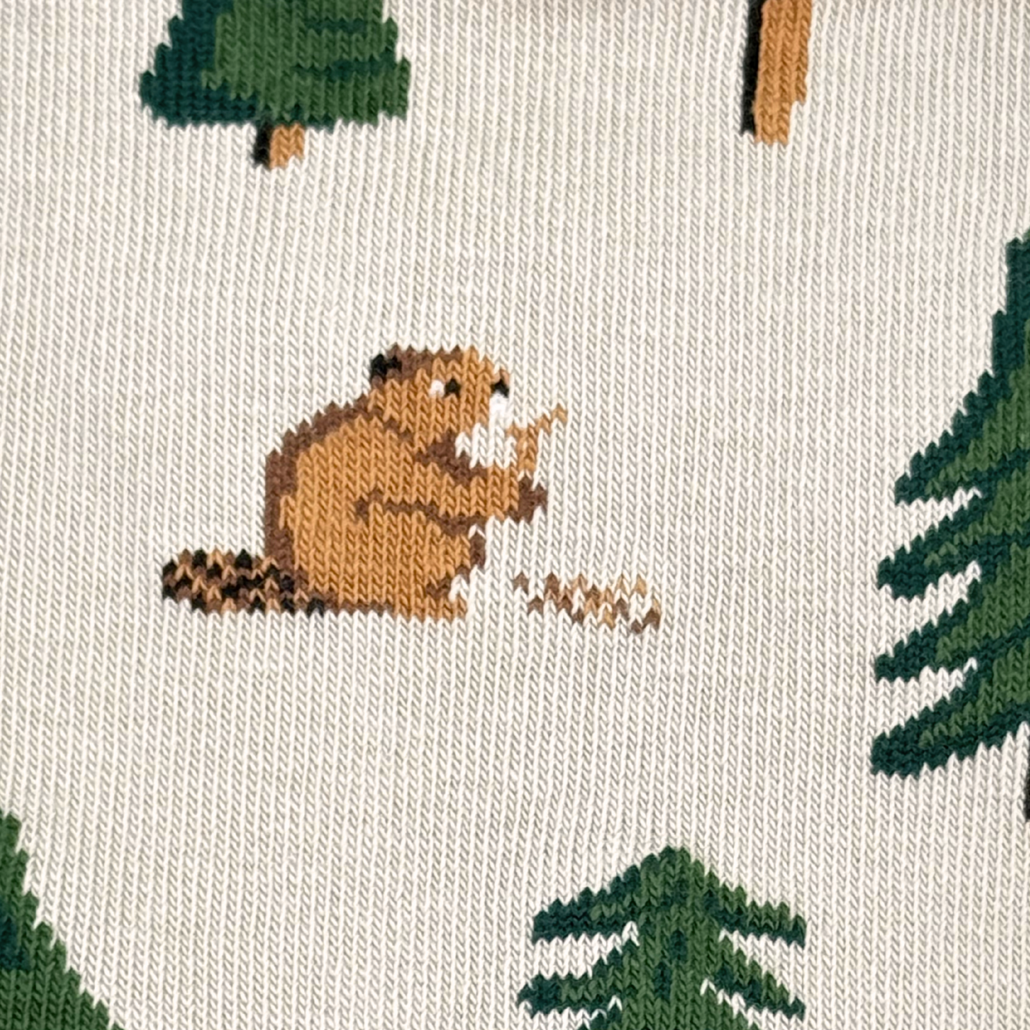 Friday Sock Co. - Men's Bear in Hat and Trees Mismatched