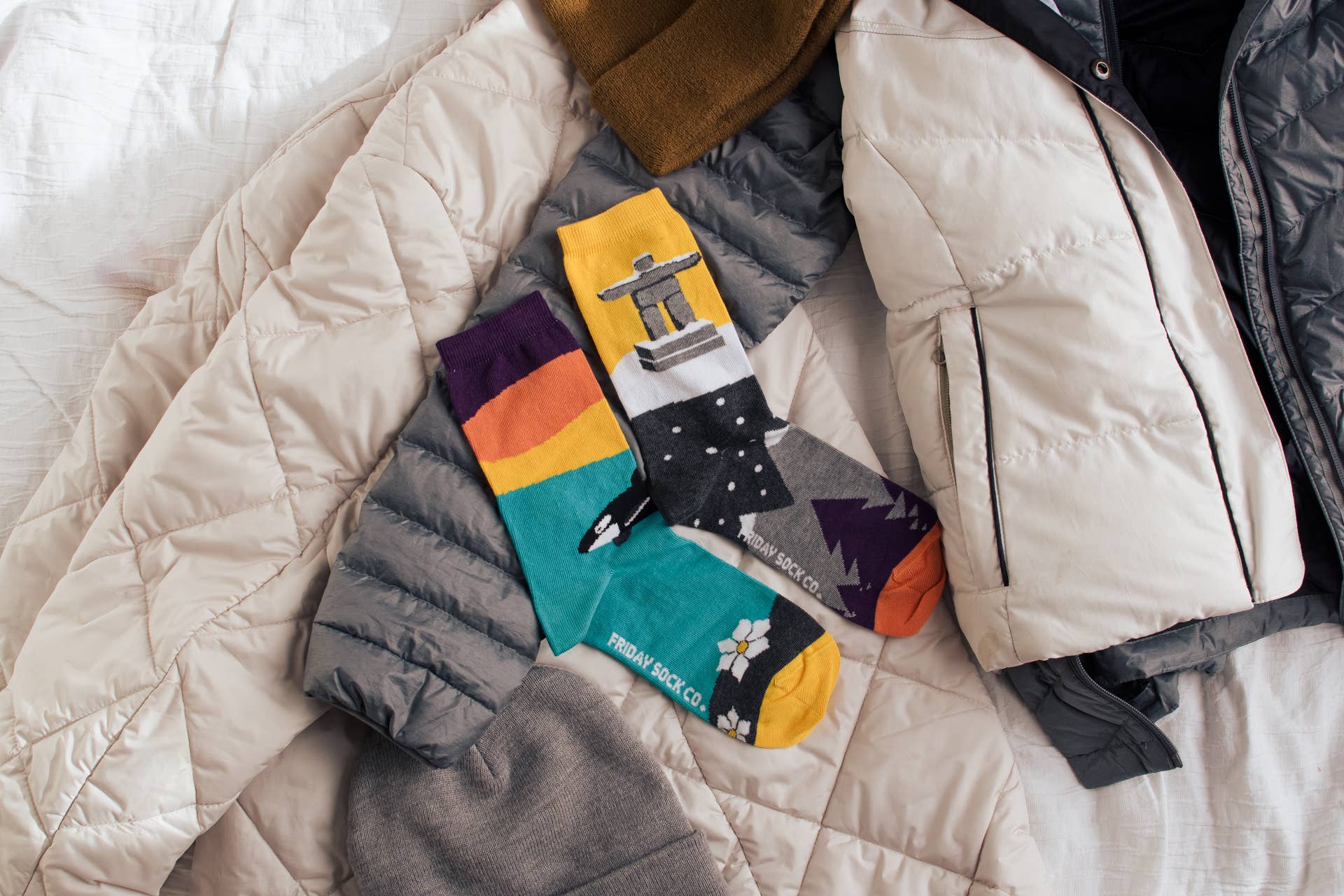 Friday Sock Co. - Men's  West Coast Canadian Landscape