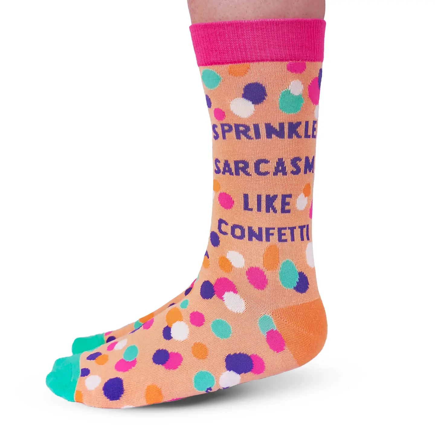 Uptown Sox Sprinkle Sarcasm Women