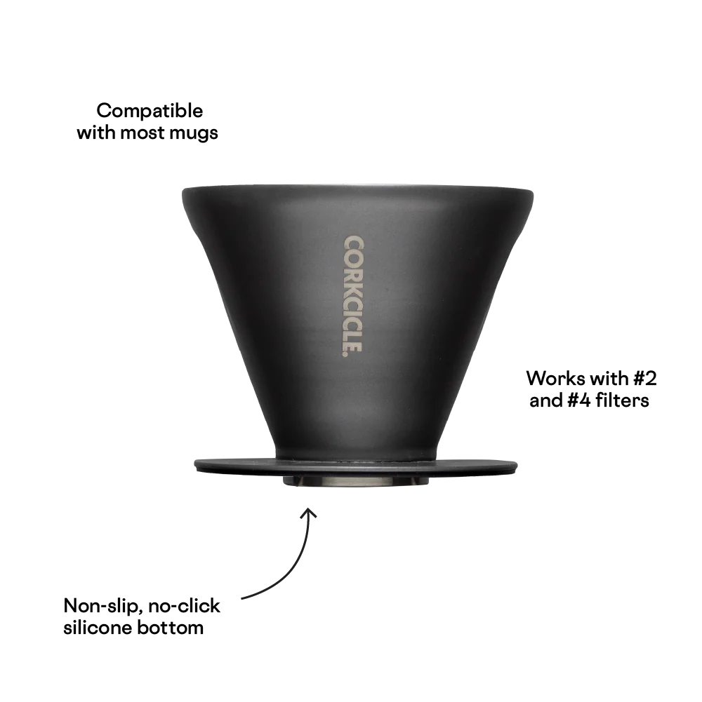 Corkcicle Coffee Pour-over - Ceramic Slate
