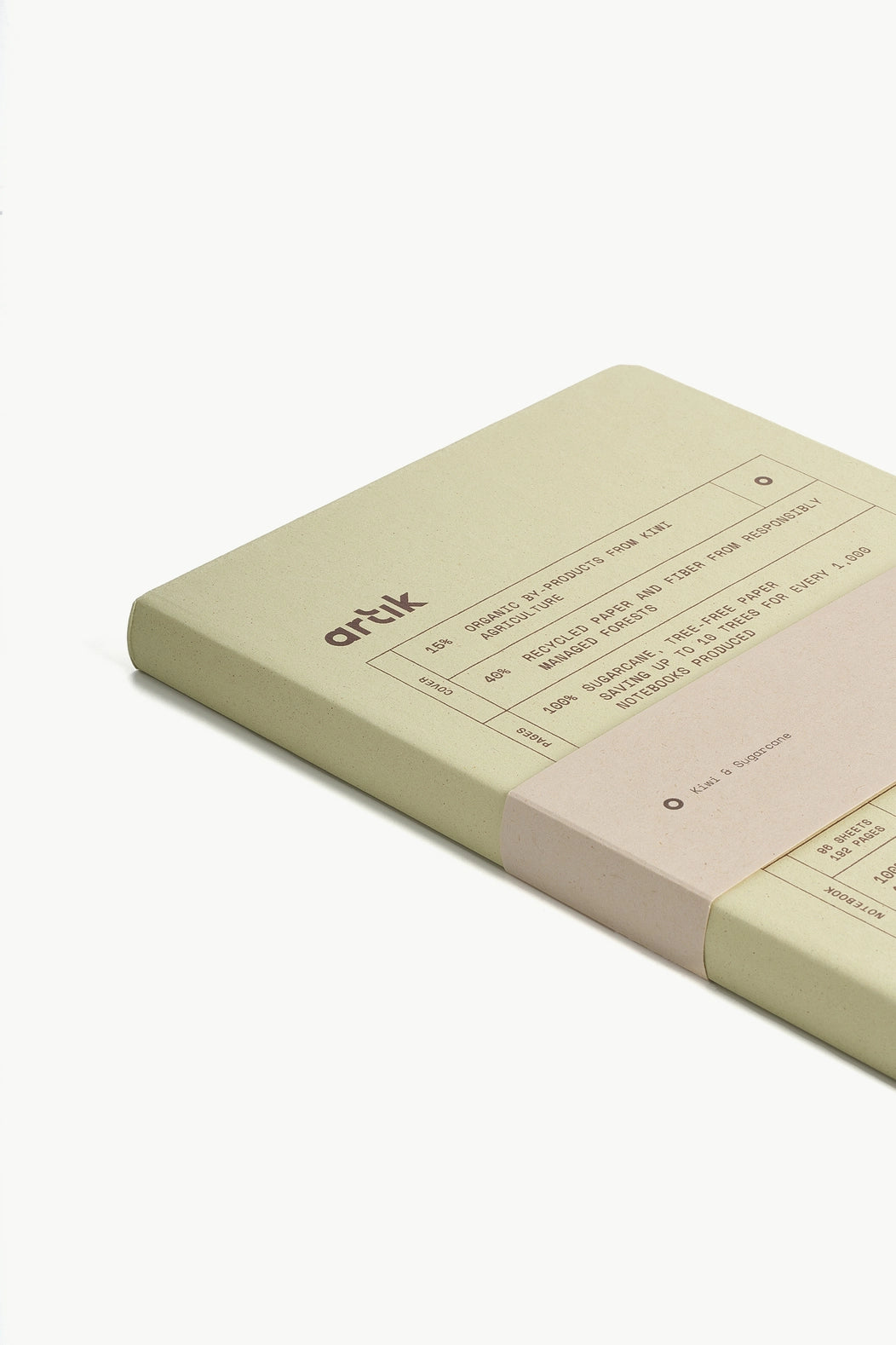 Artik Hard cover Journal Kiwi