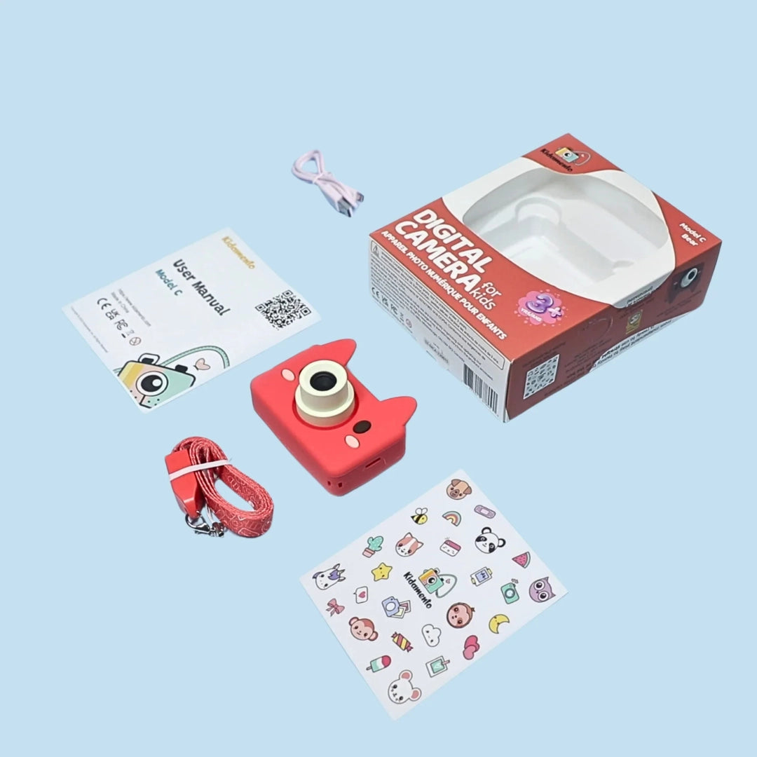 Kidamento - Kids Digital Camera - Fox