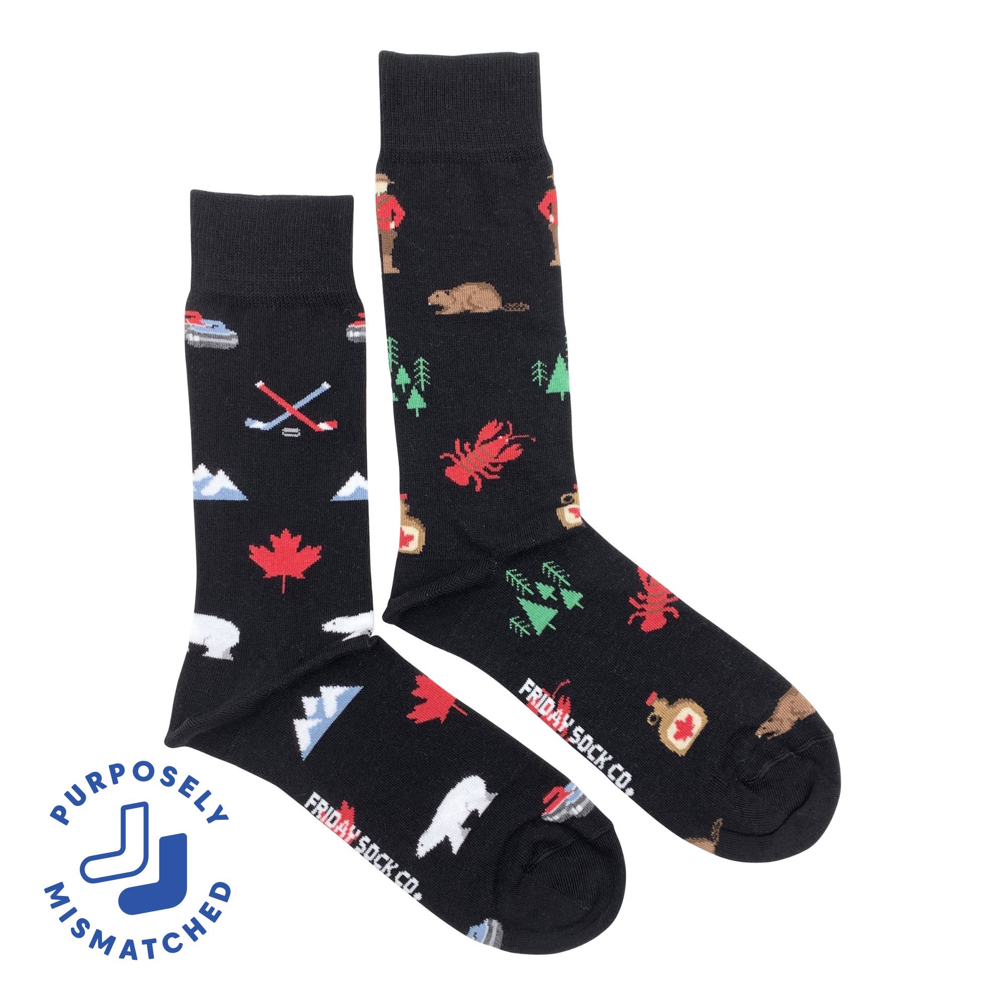 Friday Sock Co. - Men's Canada Icons