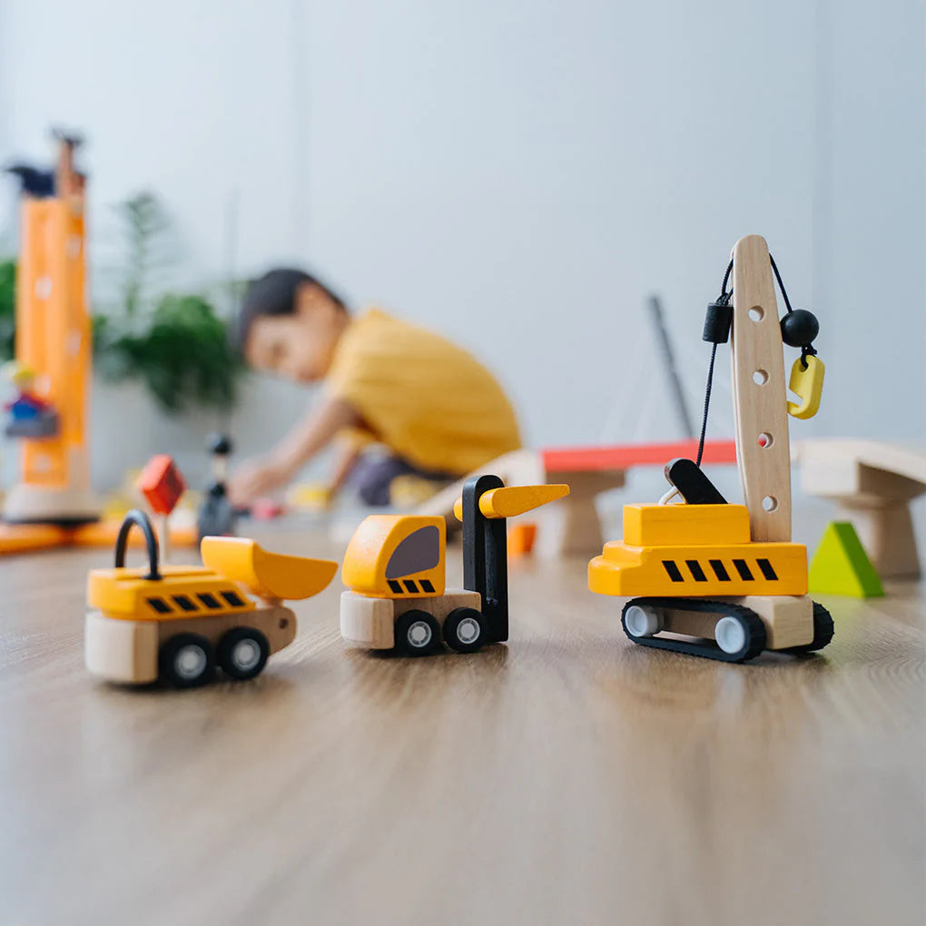 Plan Toys - Construction Vehicles
