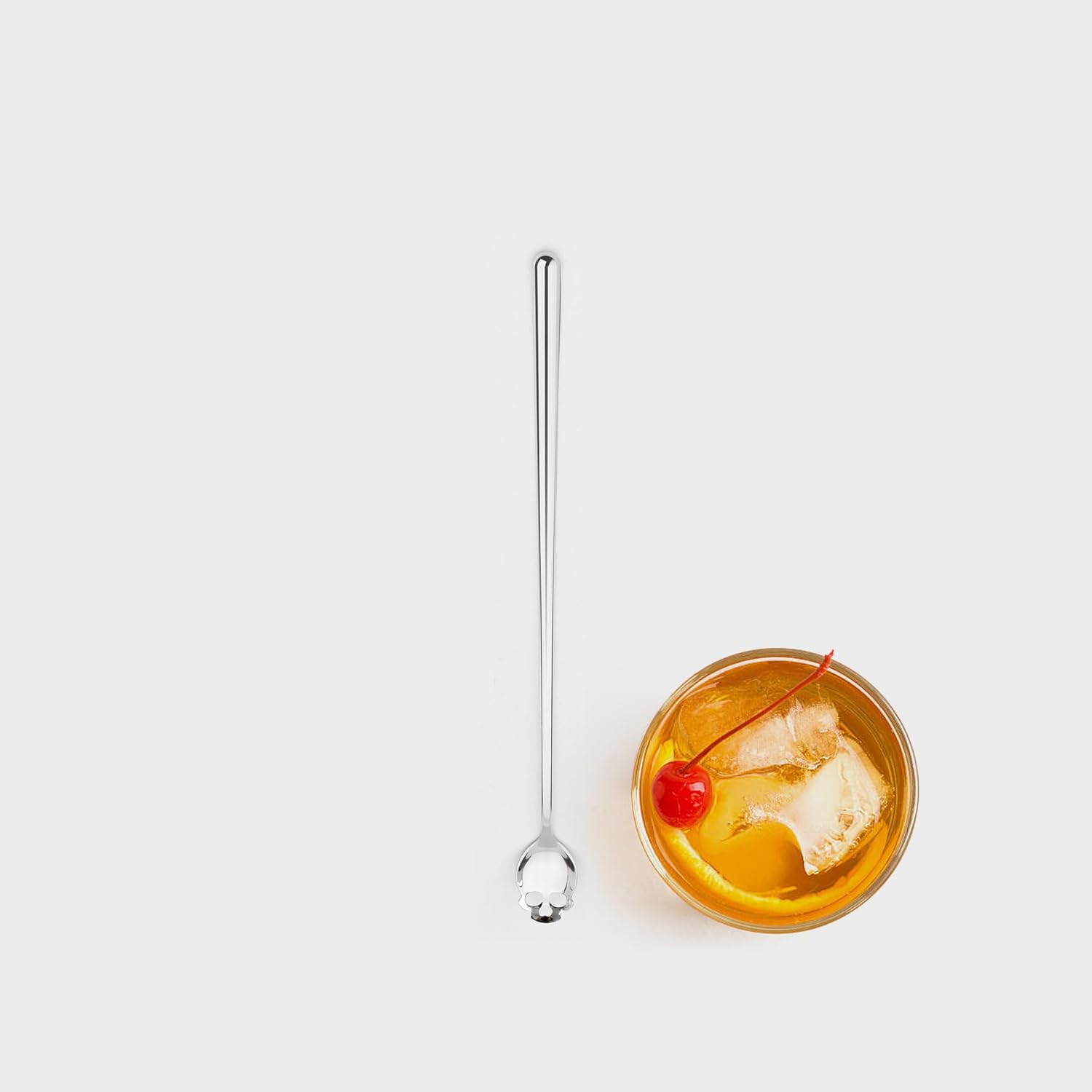 Skull Bar Spoon Stainless Steel