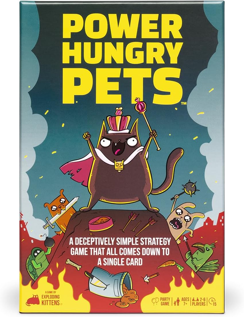Asmodee Power Hungry Cats