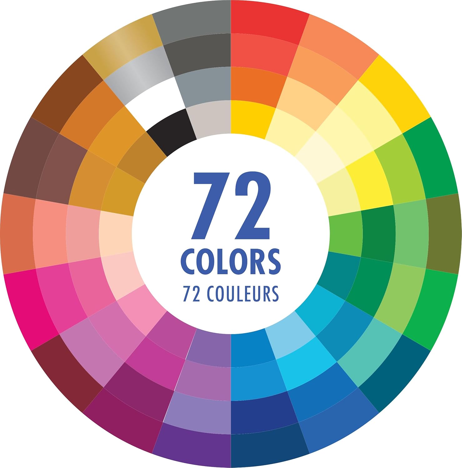 Studio Series Colored Pencil Set (72)