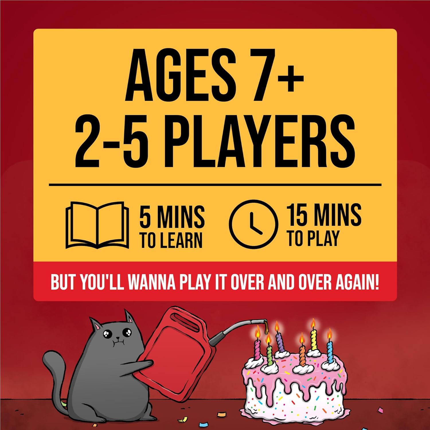 Asmodee Exploding Kittens - 10 Years Anniversary Tin