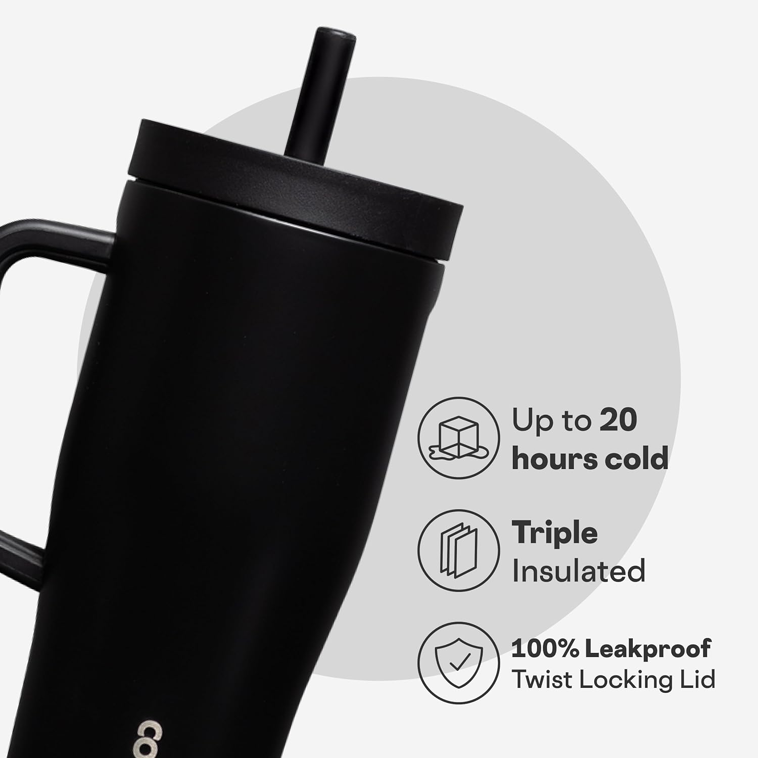 Corkcicle Cruiser 22oz Matte Black