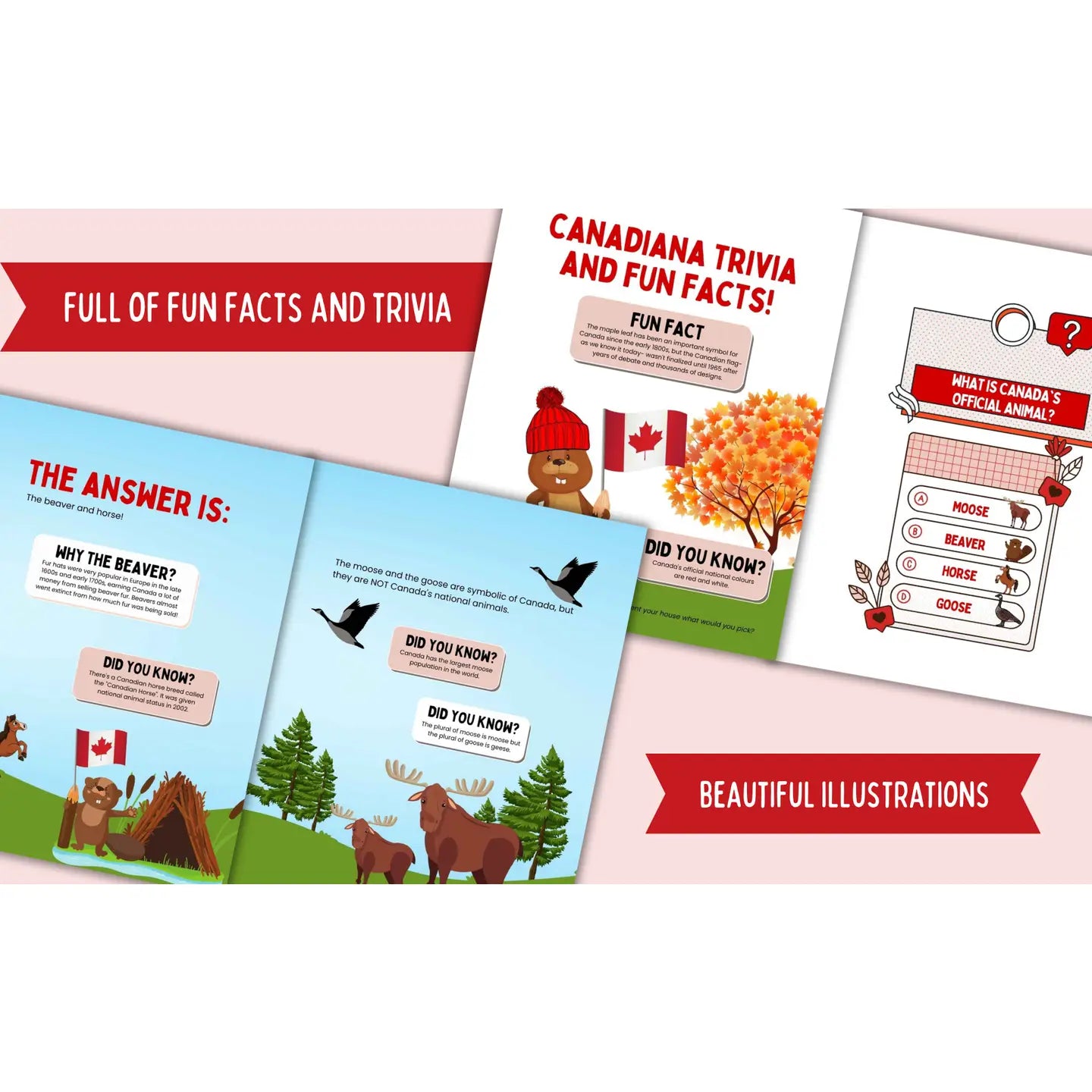 Canada Trivia Book for Kids