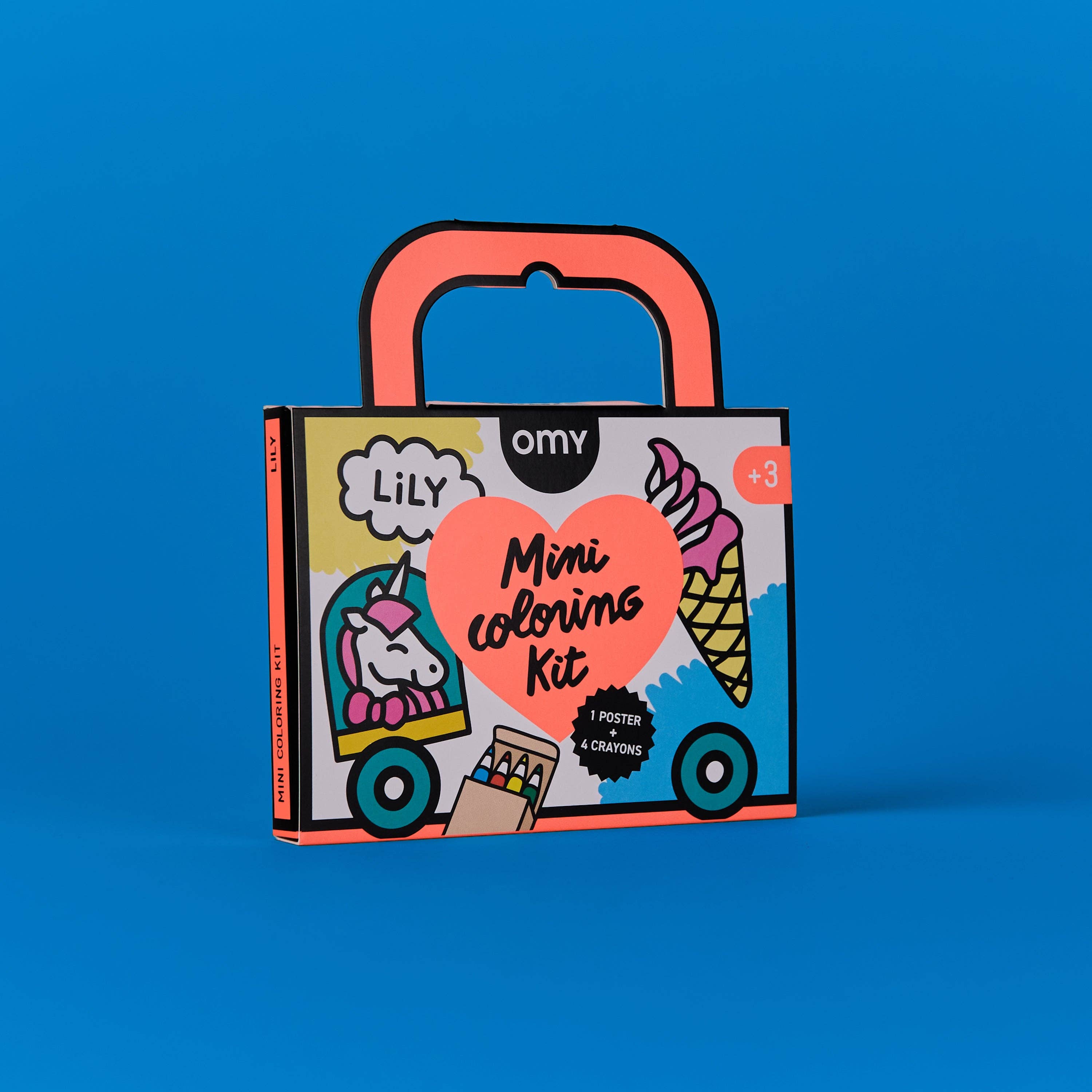 OMY - MINI POCKET COLORING - UNICORN