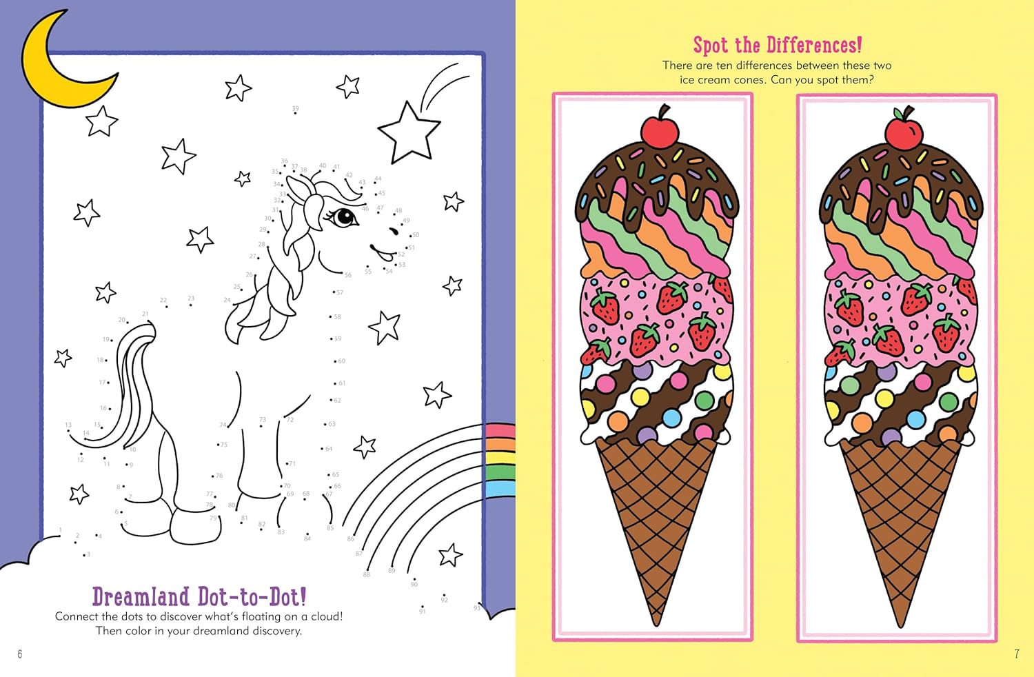 Unicorns Activity Book