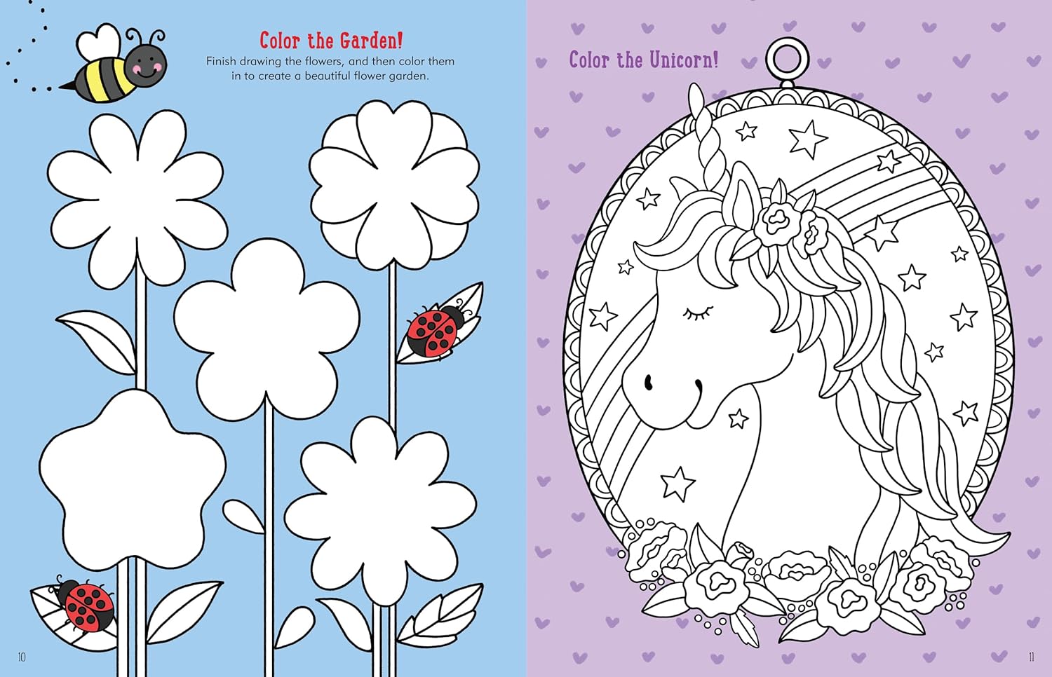 Unicorns Activity Book