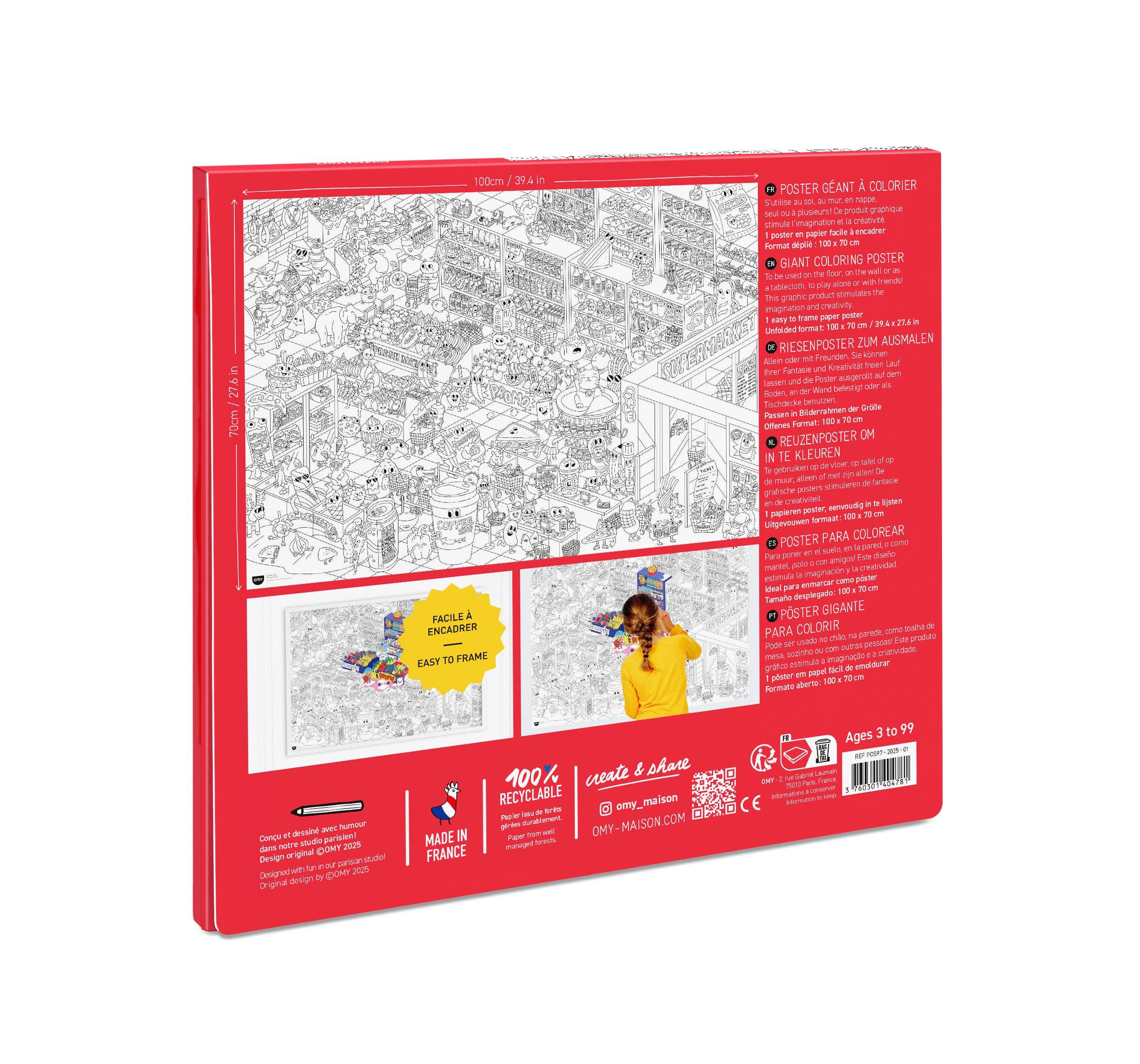 OMY - Supermarket - Giant Poster