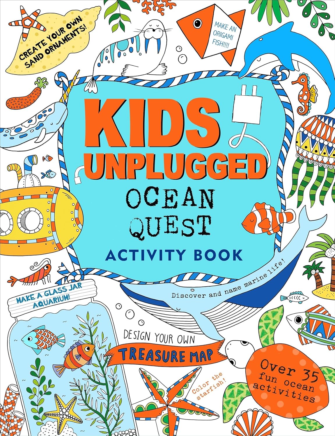 Kids Unplugged: Ocean Quest (Activity Book)