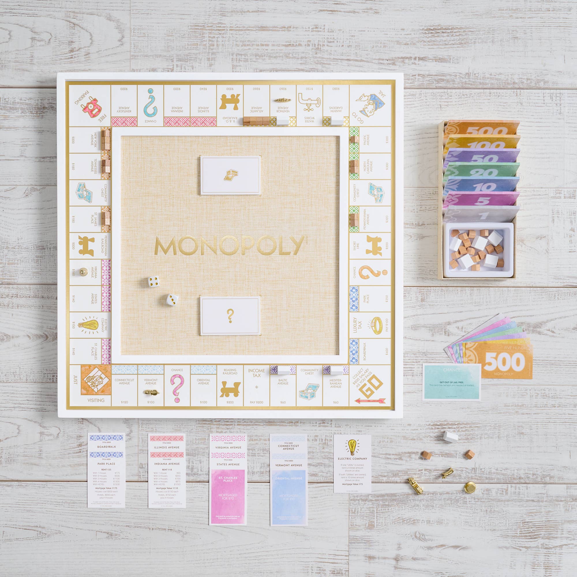 WS Game Company - Monopoly Bianco Edition