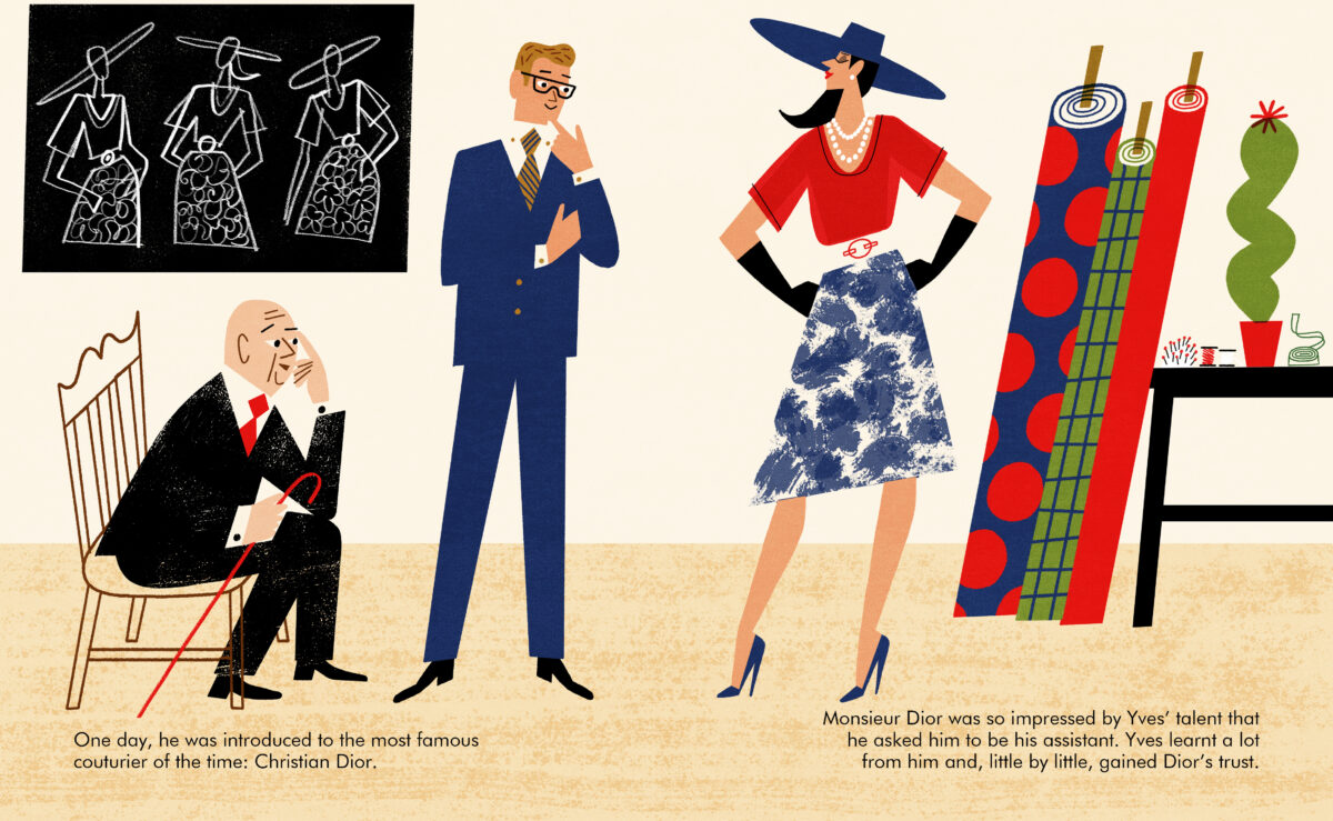 Little People Big Dreams Yves Saint Laurent