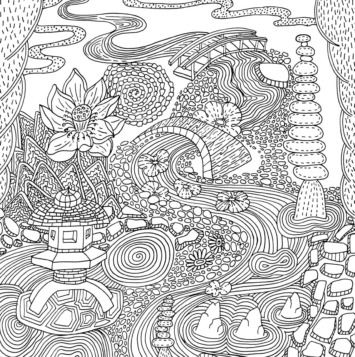 Serenity Adult Coloring Book