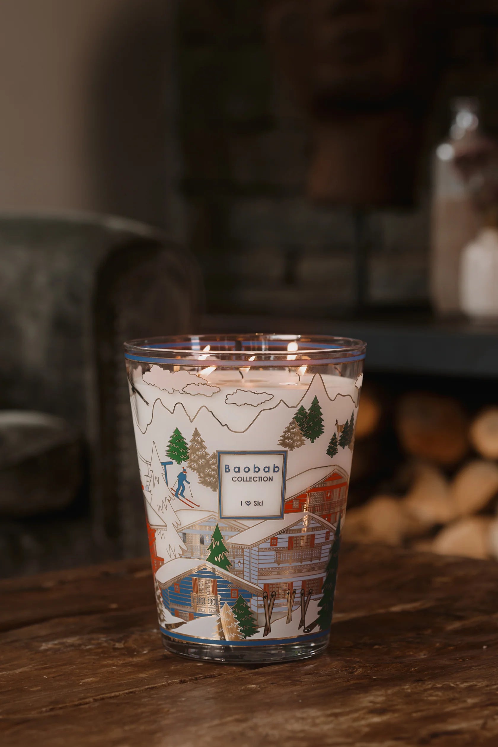 Baobab Candle I Love Ski