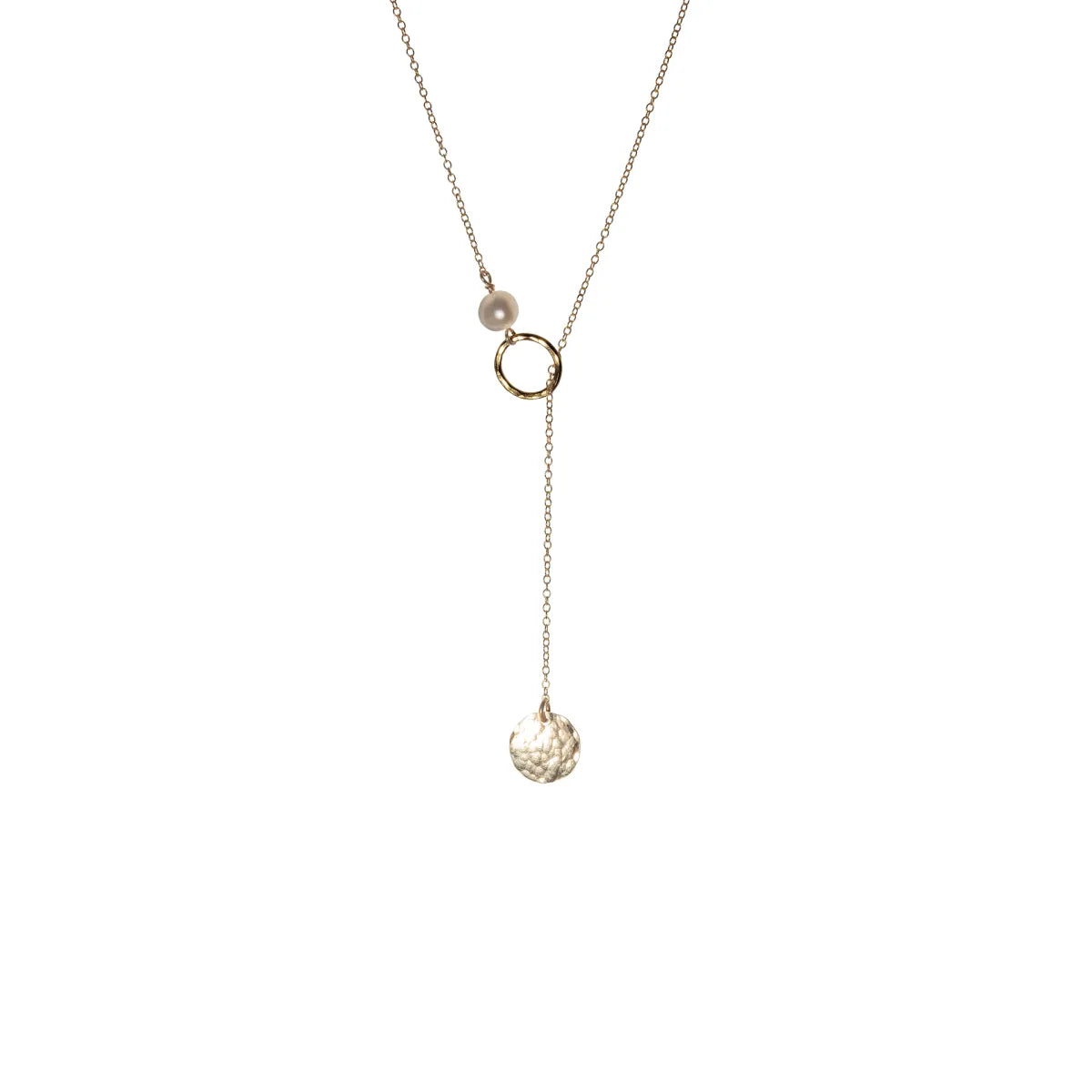 Lazy Maisie Circle Lariat Gold