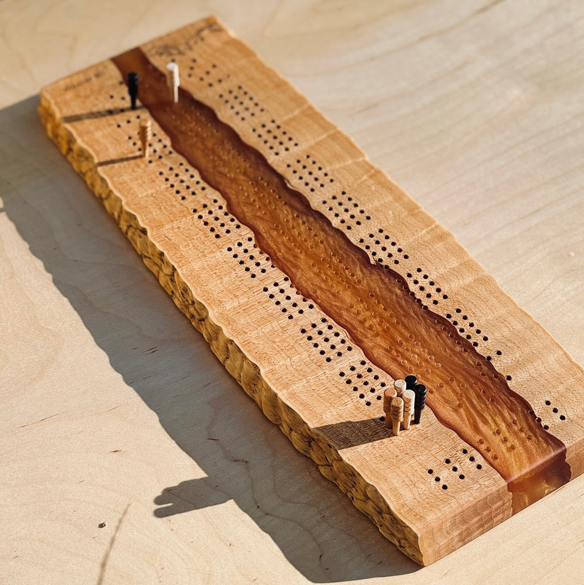 Michaela - Cribbage Board Resin