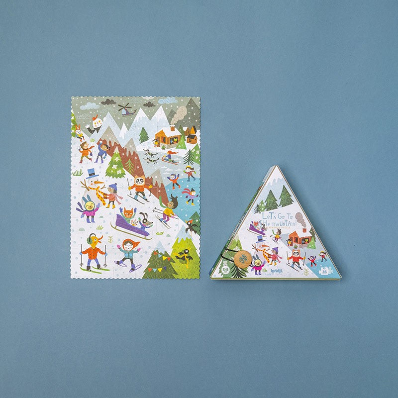 Londji - Puzzle "Let's go to the mountain"
