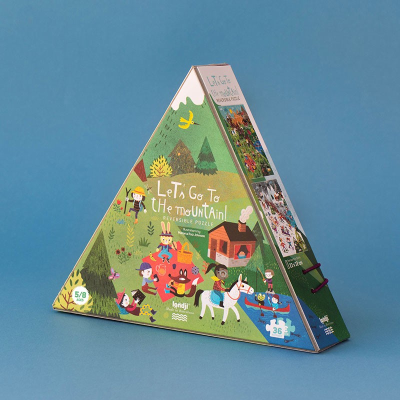 Londji - Puzzle "Let's go to the mountain"