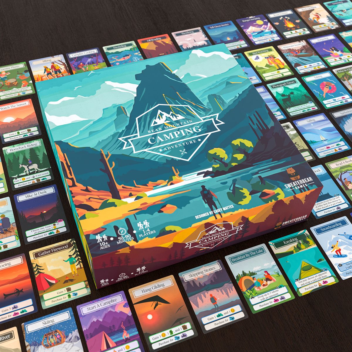 Asmodee Bear Mountain Camping Adventure