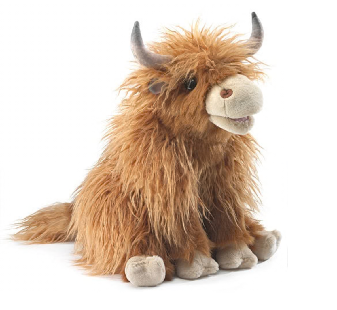 Highland Cow Puppet