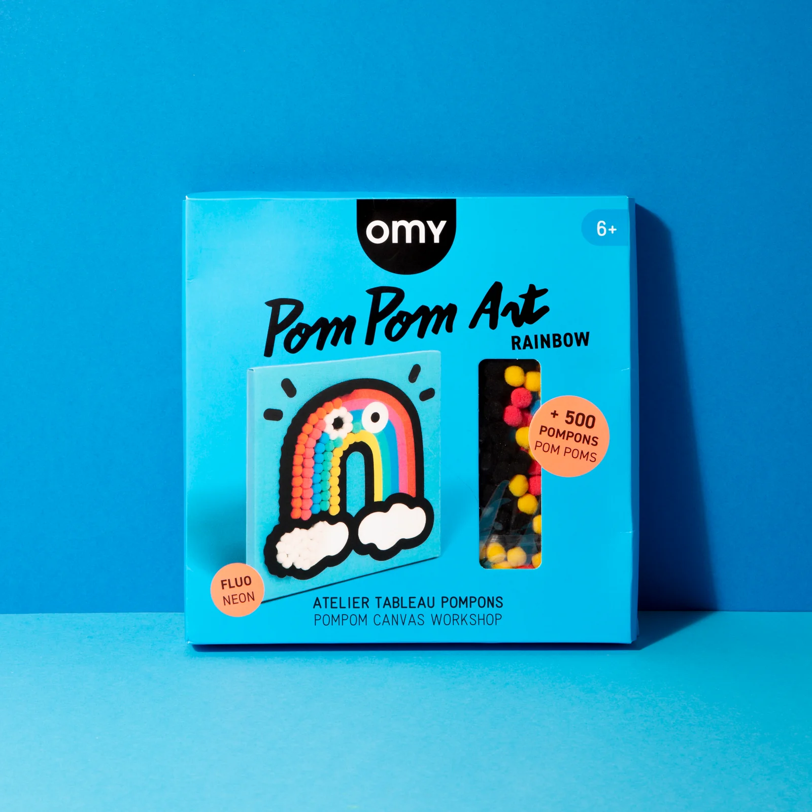 OMY Pom Pom Art Rainbow