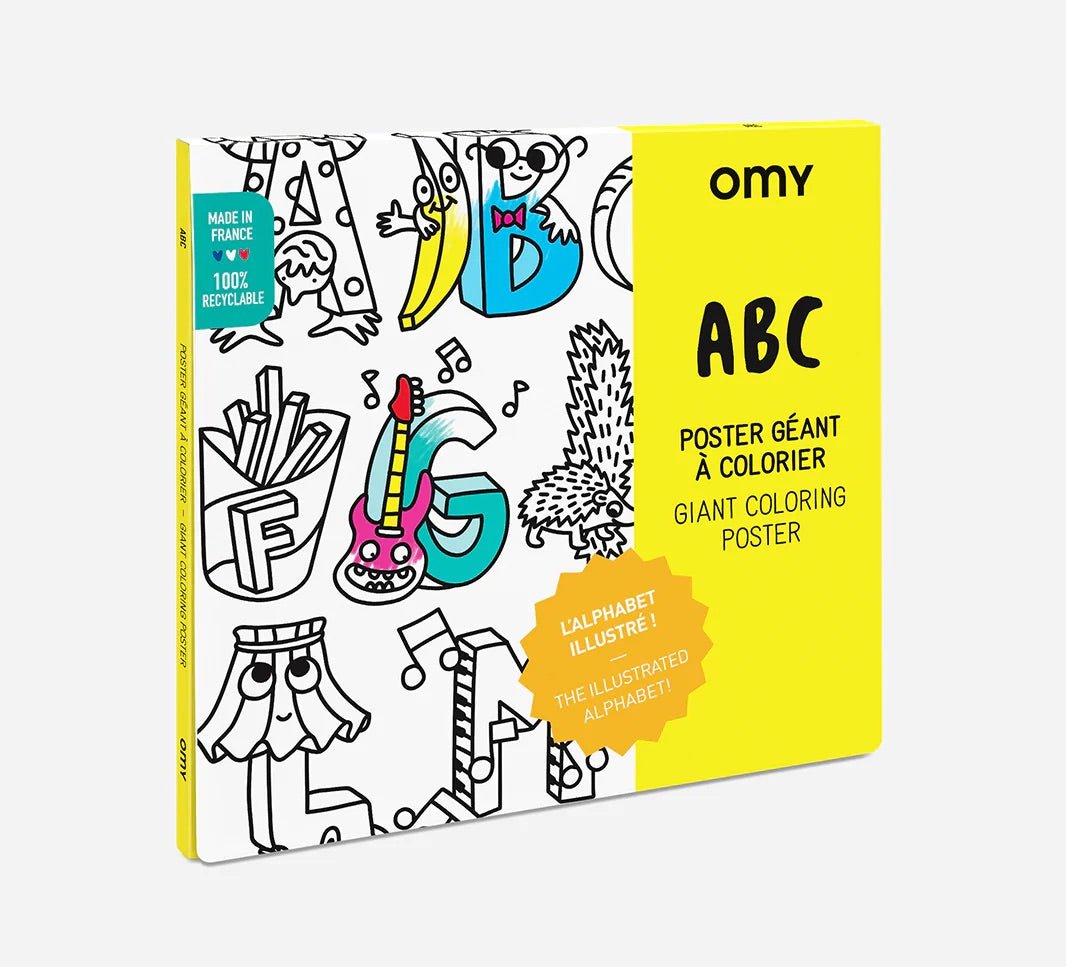 OMY Giant Colouring Poster ABC