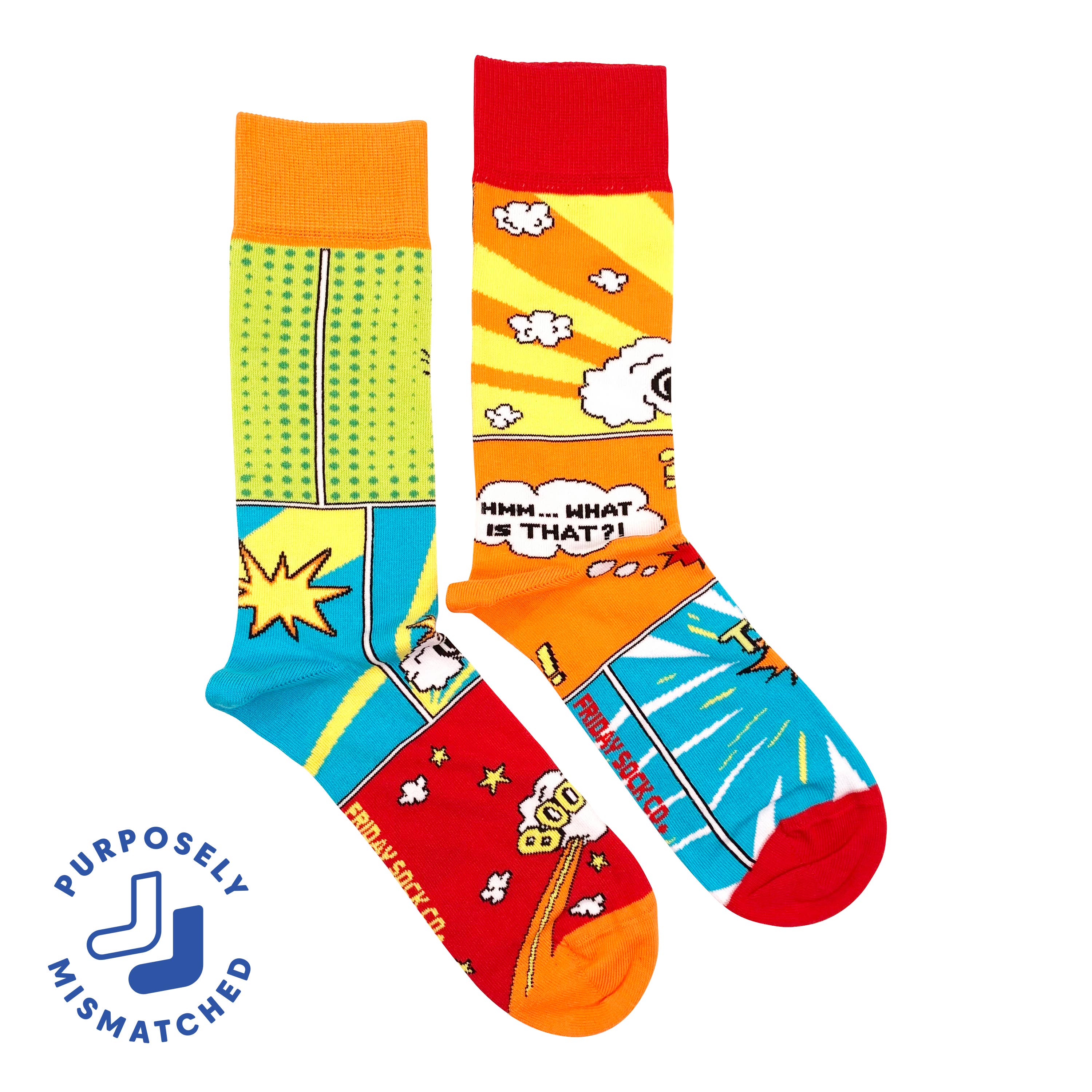 Friday Sock Co. - Men's Comic Book Socks