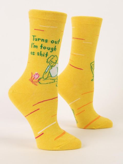 Blue Q Women's Socks Tough As Shit