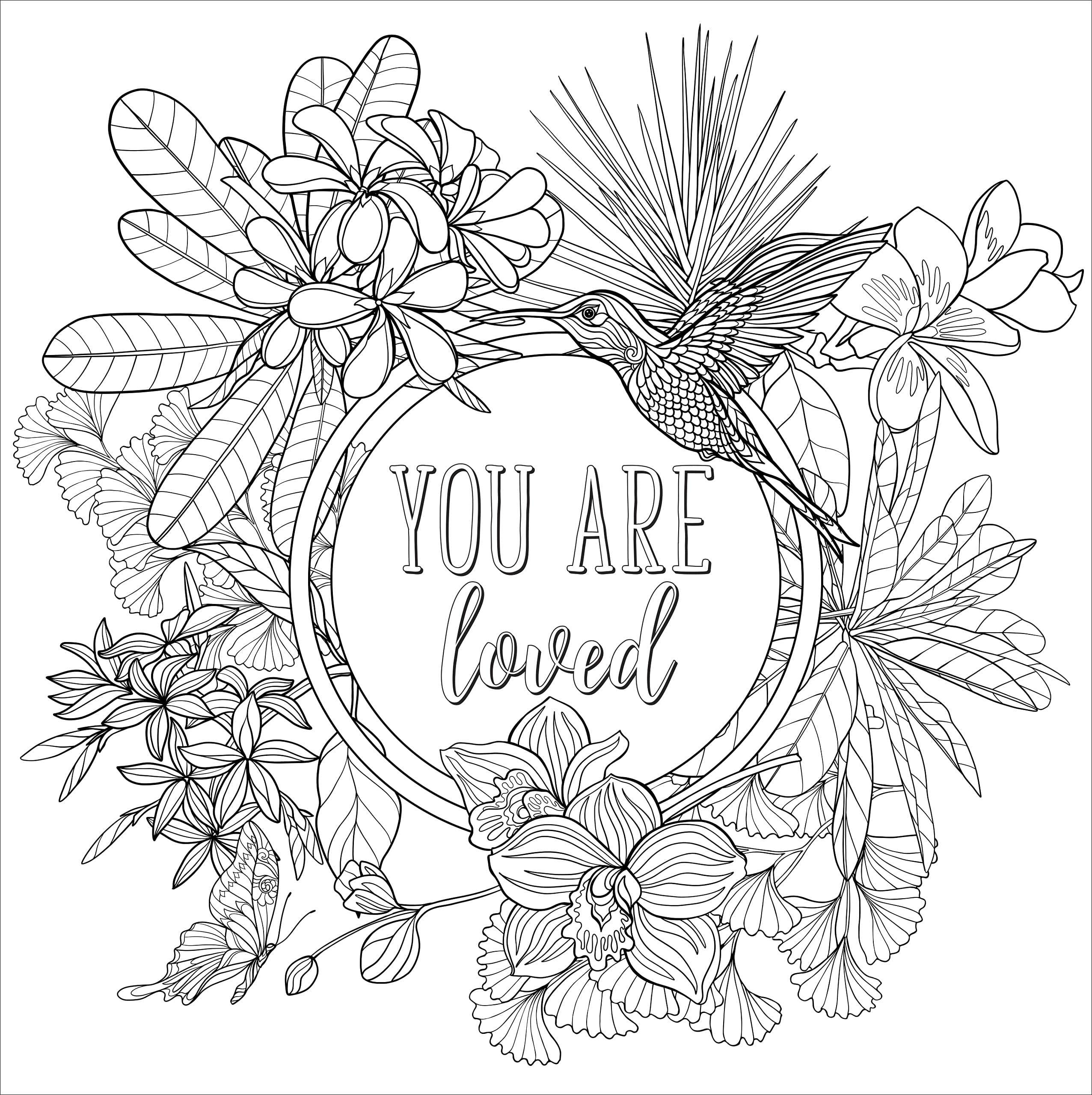 Self Care Coloring Book