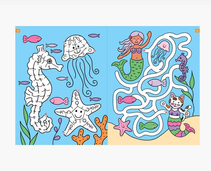 Challenging Mazes for Clever Kids