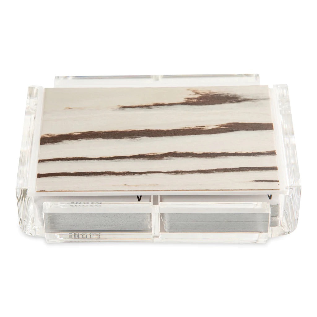 Luxe Dominoes La Pinta Exotic Wood Madagascar