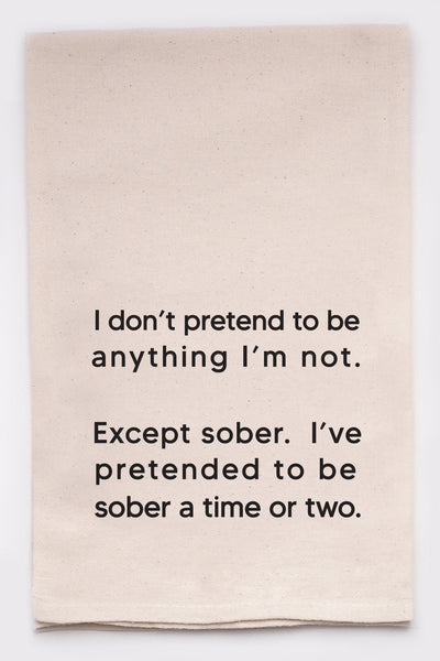 Ellembee Tea Towel I Don't Pretend