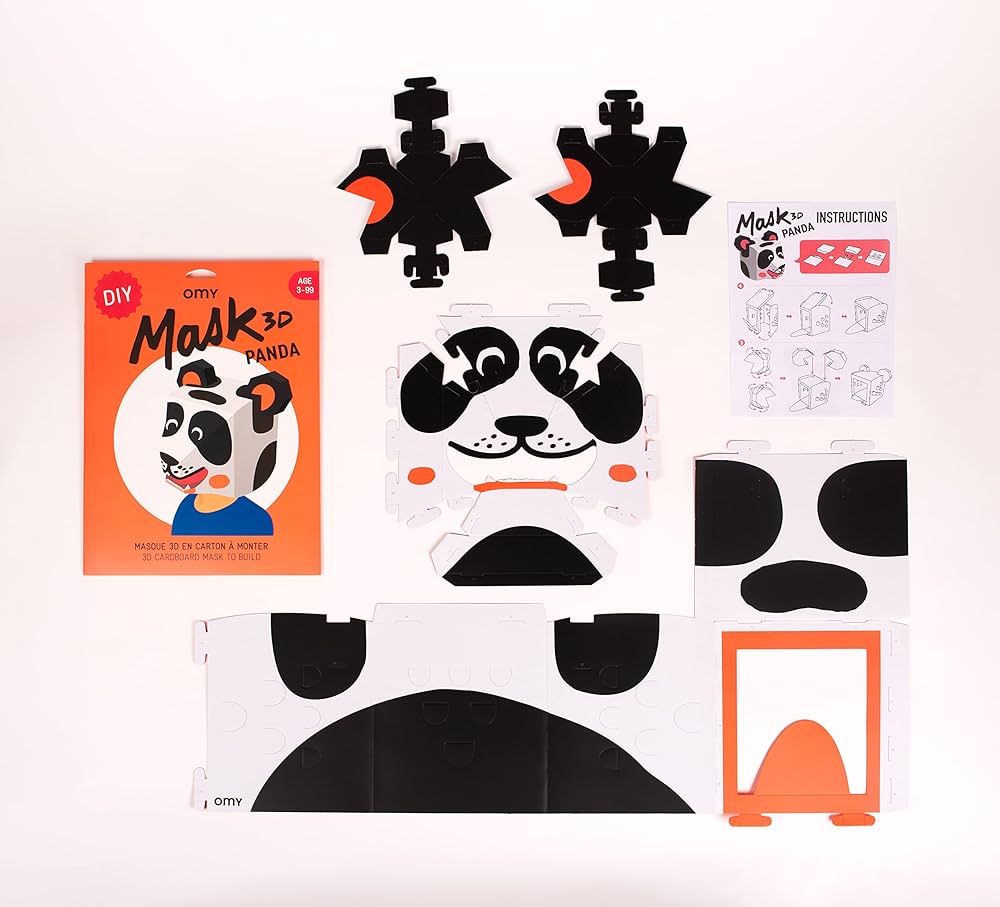 OMY 3D Panda Mask