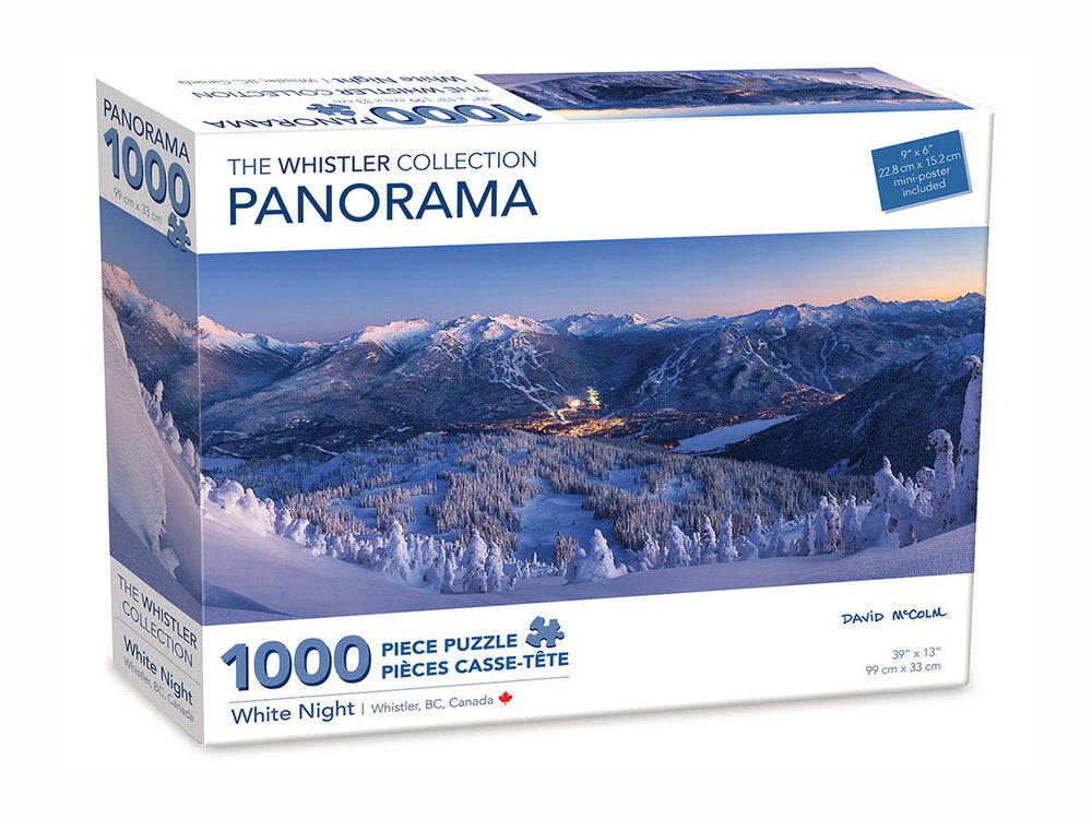 David McColm White Night Panorama Puzzle 1000pcs