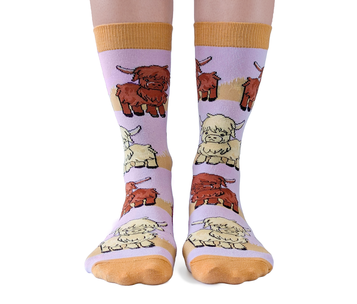 Uptown Sox – Women's Highland Cows