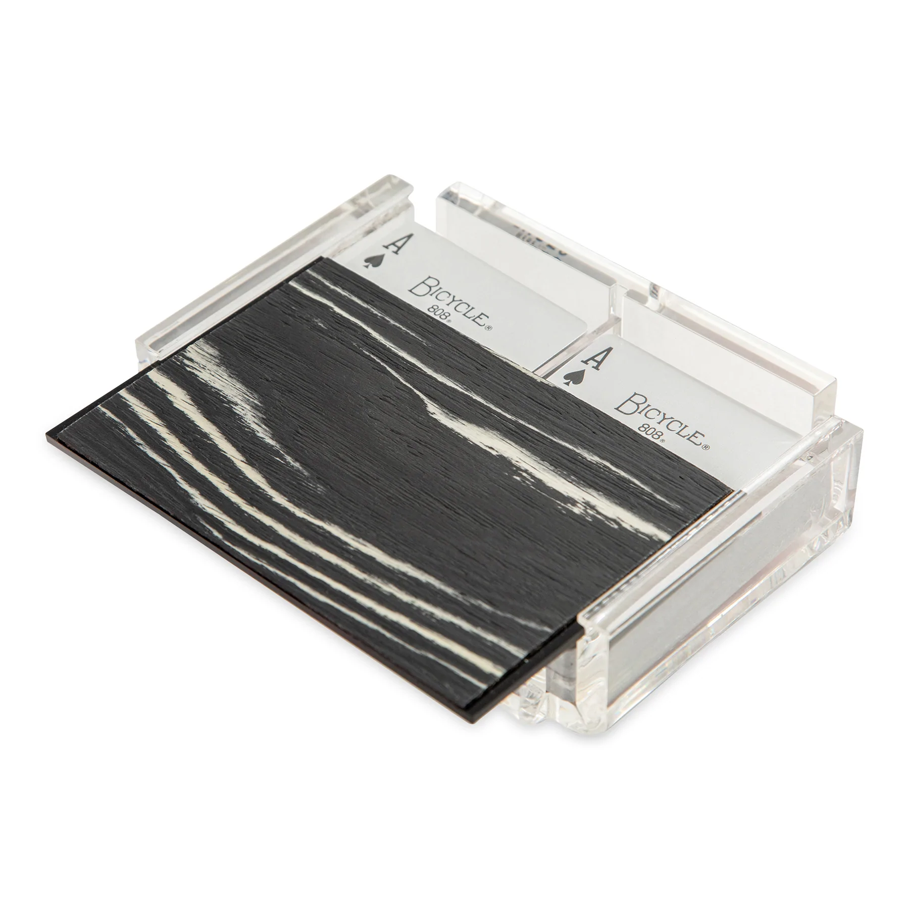 Luxe Dominoes La Pinta Exotic Wood Black