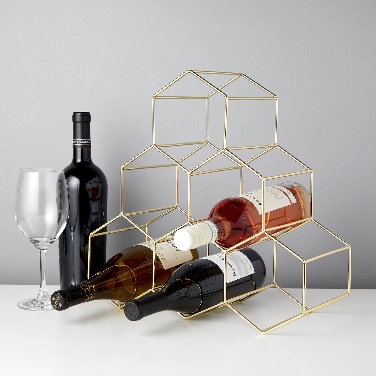 Viski Belmont: Geo Wine Rack