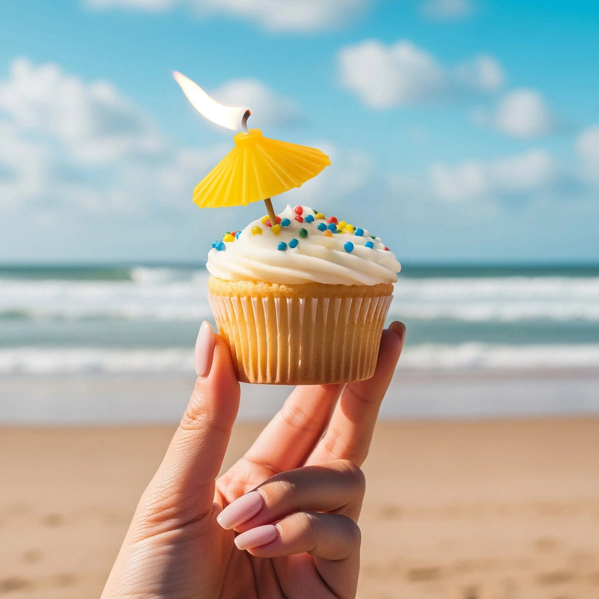 Beach Party Candles (6)