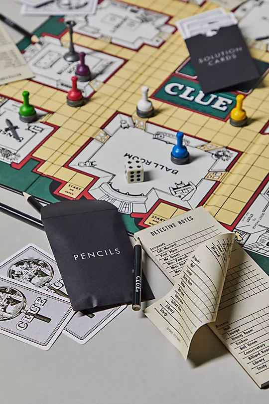 Vintage Bookshelf Edition - Clue
