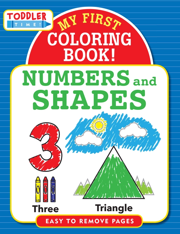My First Colouring Book: Numbers & Shapes