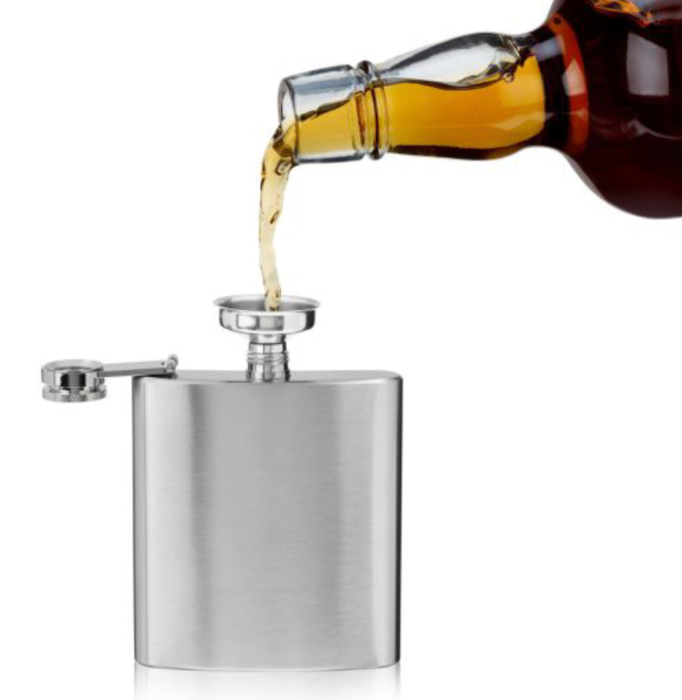 True Stainless Steel Flask 6oz