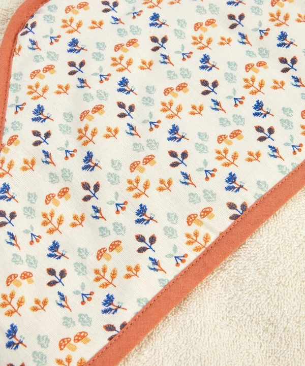 Moulin Roty Pomme des Bois Muslin Hooded Towel