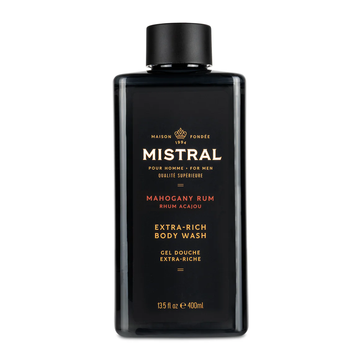 Mistral Men's Body Wash Mahogany Rum