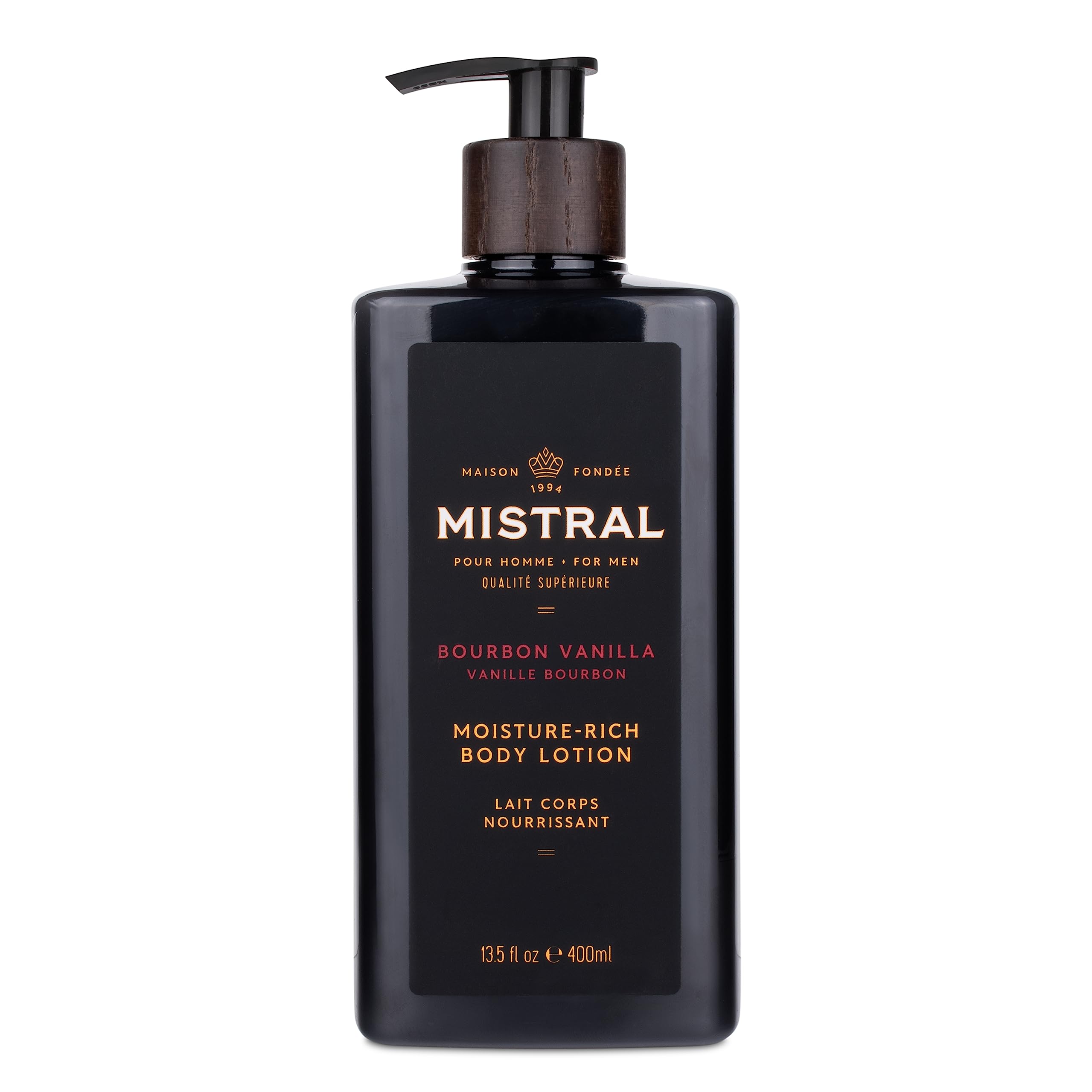Mistral Men's Body Lotion Bourbon Vanilla