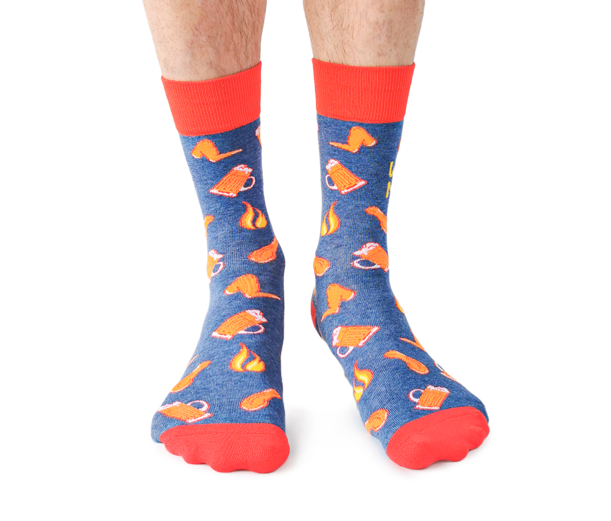 Uptown Sox - Wing Man Socks - M/L (Men)